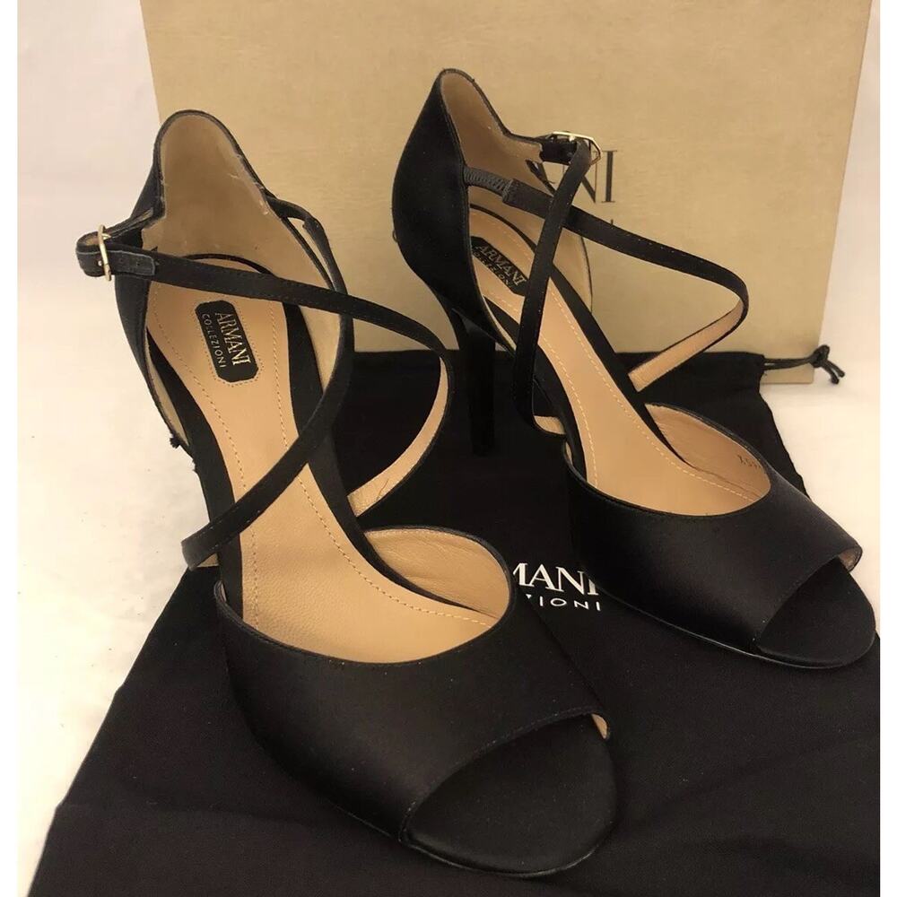 Armani Collezioni Women's High Heel Dress Shoes 7.5 US X5P022 IT NIB $995